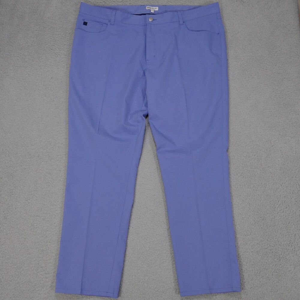 Peter Millar Pants Mens 42x30 Blue EB66 Performance 5 Pocket Stretch Golf